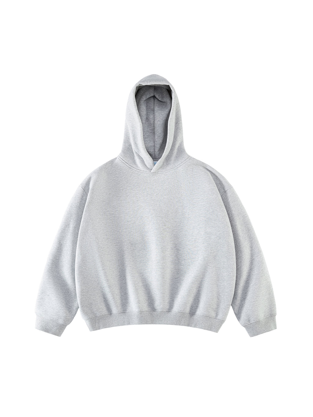 Le fleeced boxy hoodie.