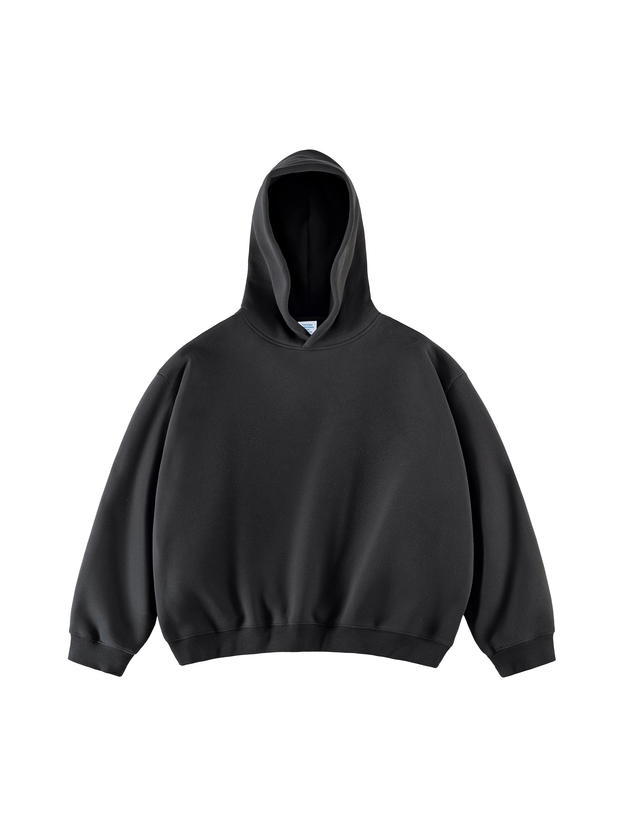 Le fleeced boxy hoodie.