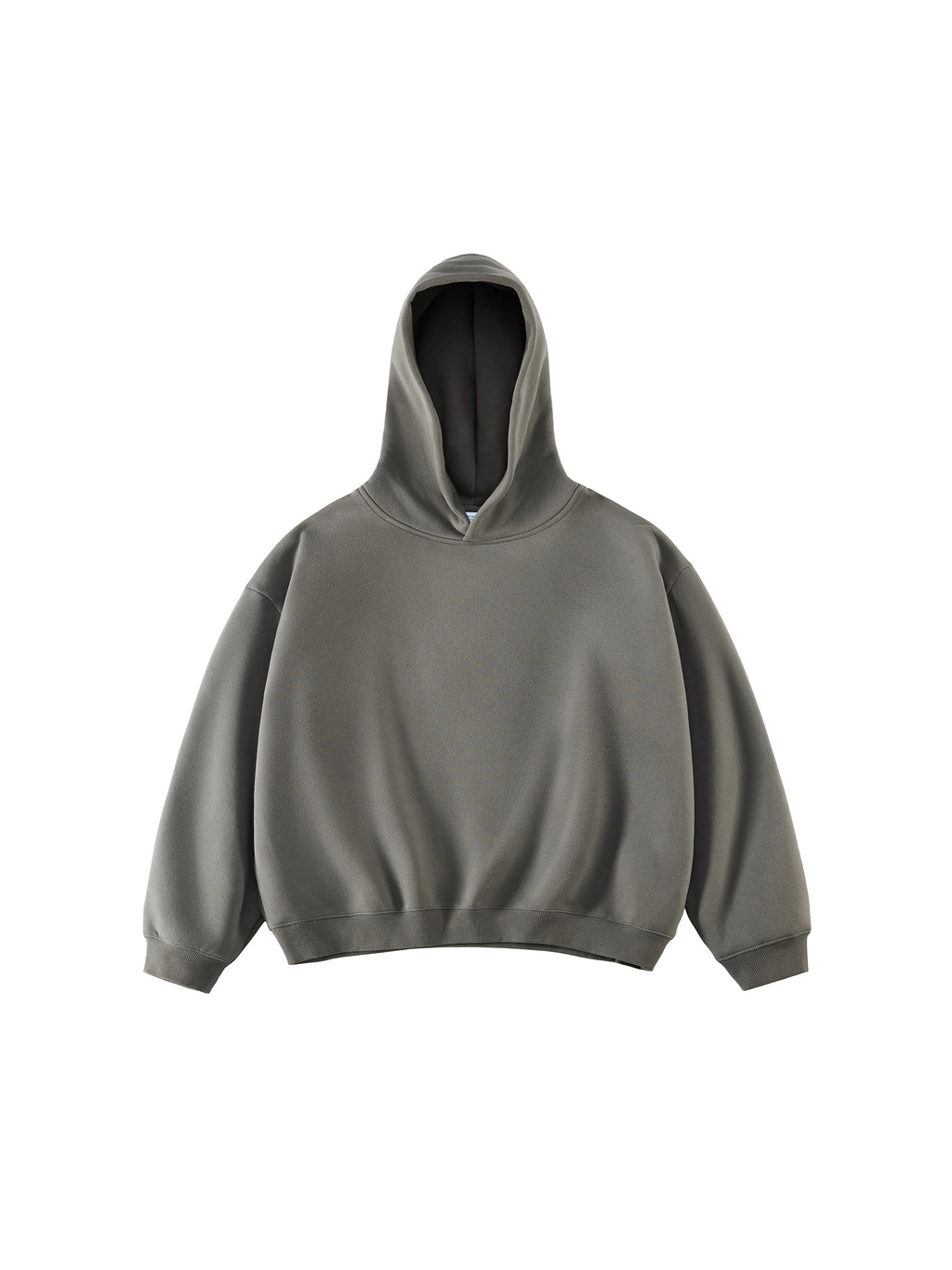 Le fleeced boxy hoodie.