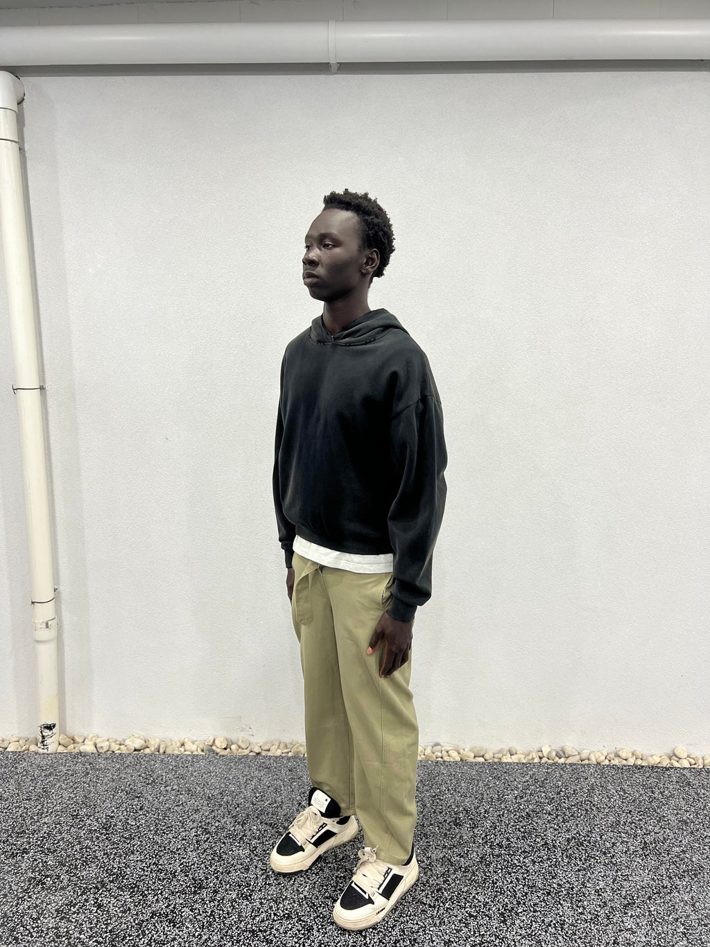 Le faded capsule hood