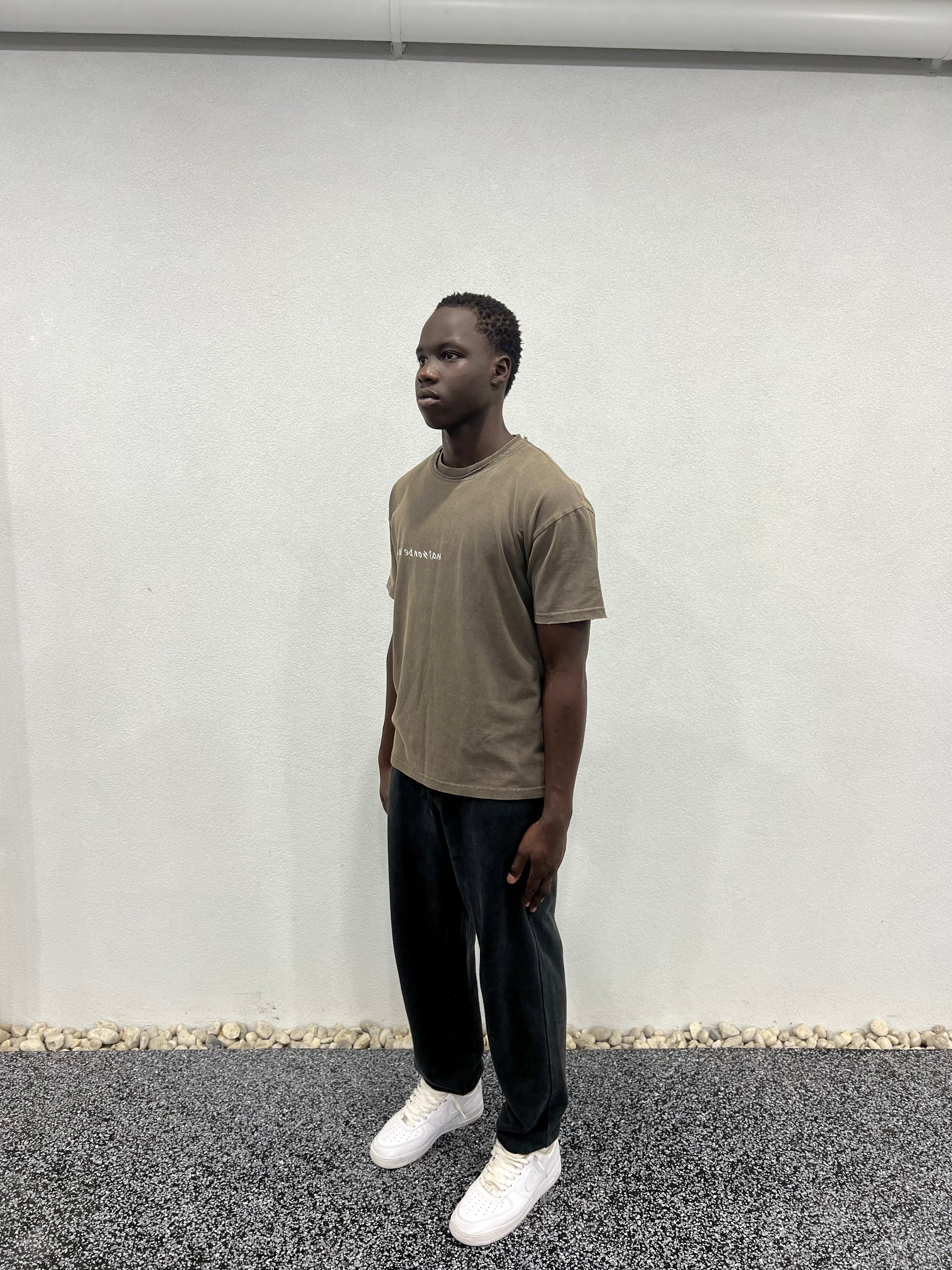 Le distressed oversize tee