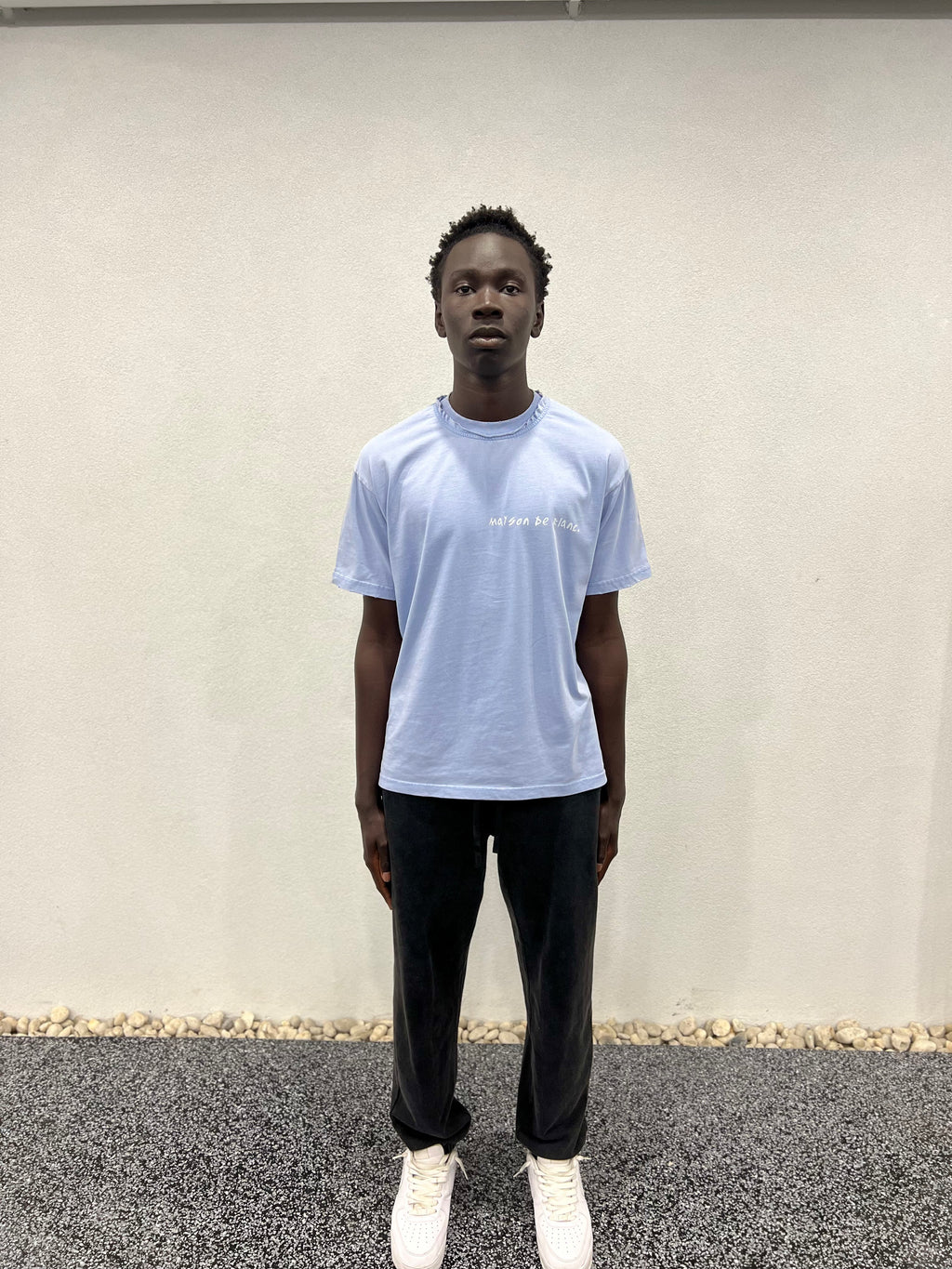 Le distressed oversize tee