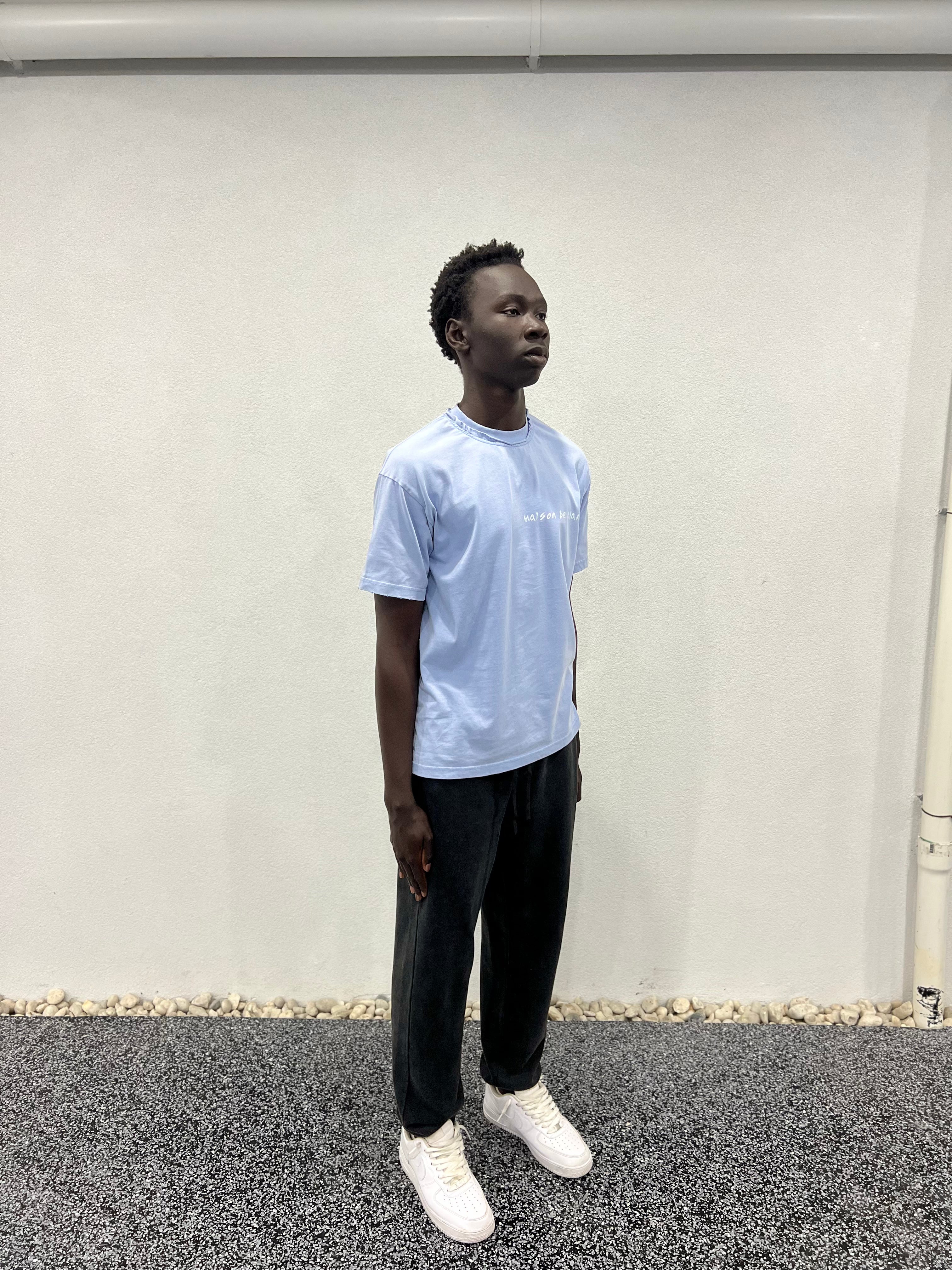 Le distressed oversize tee