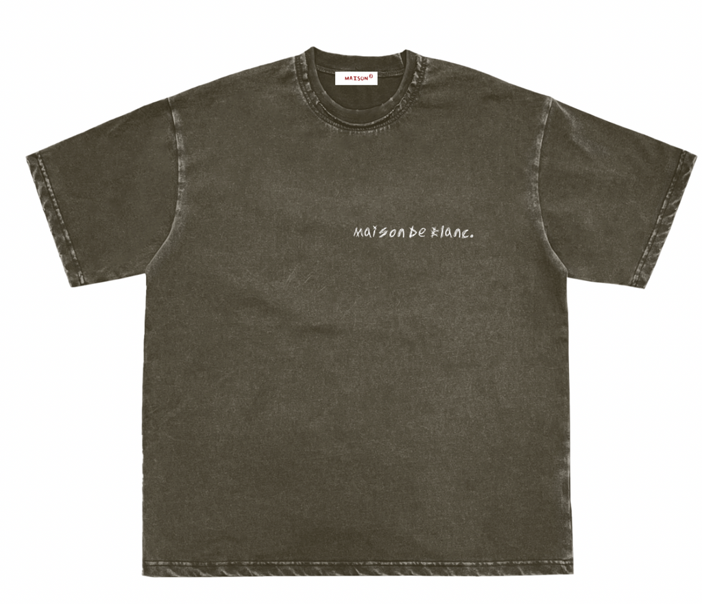 Le distressed oversize tee