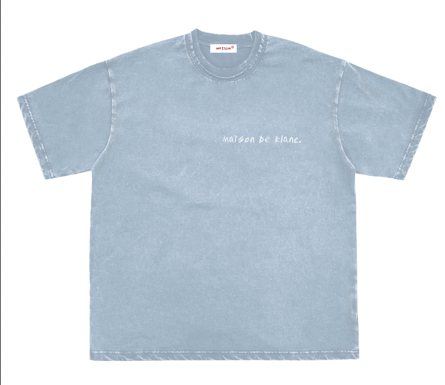 Le distressed oversize tee